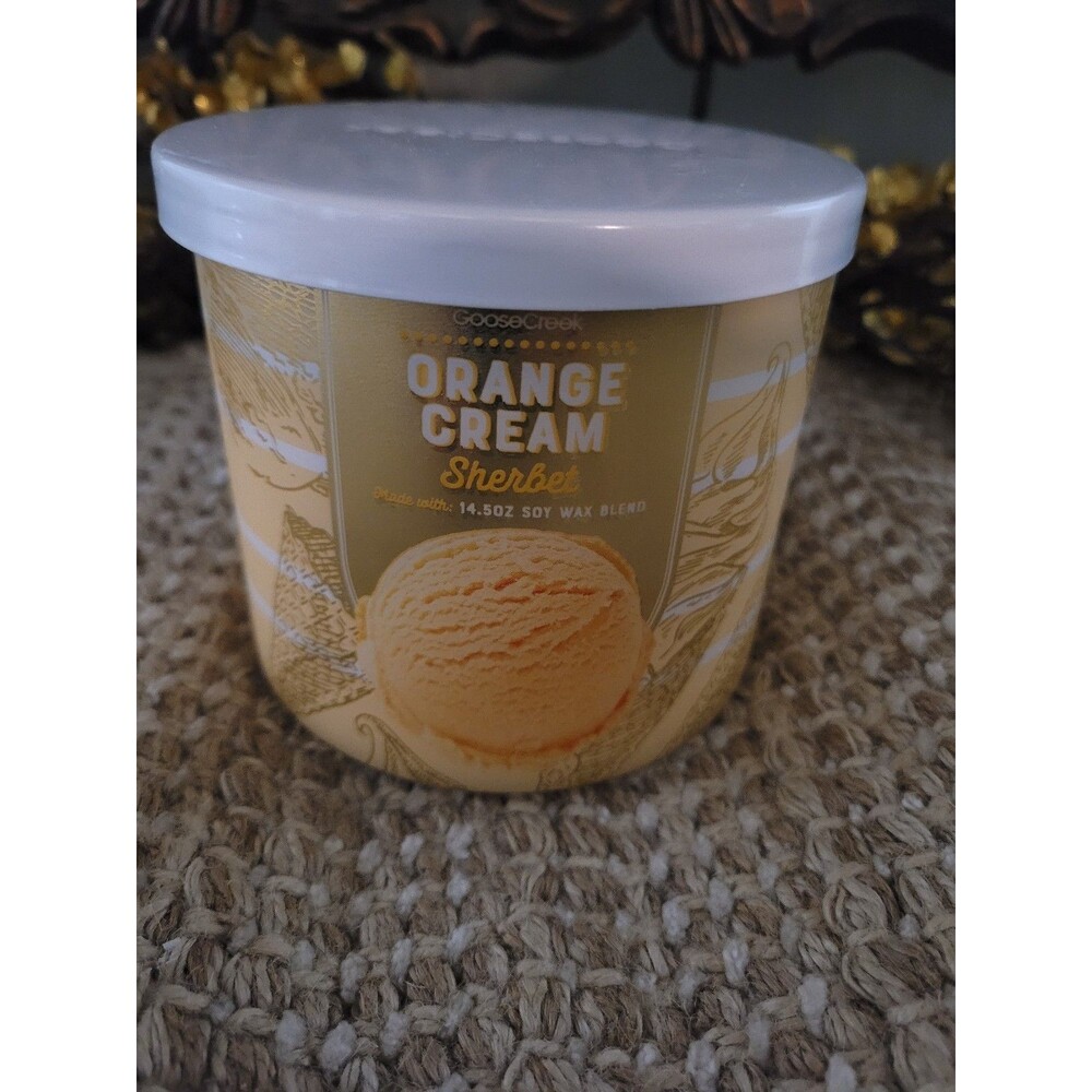 Orange Cream Sherbert - Goose Creek 3-wick Candle